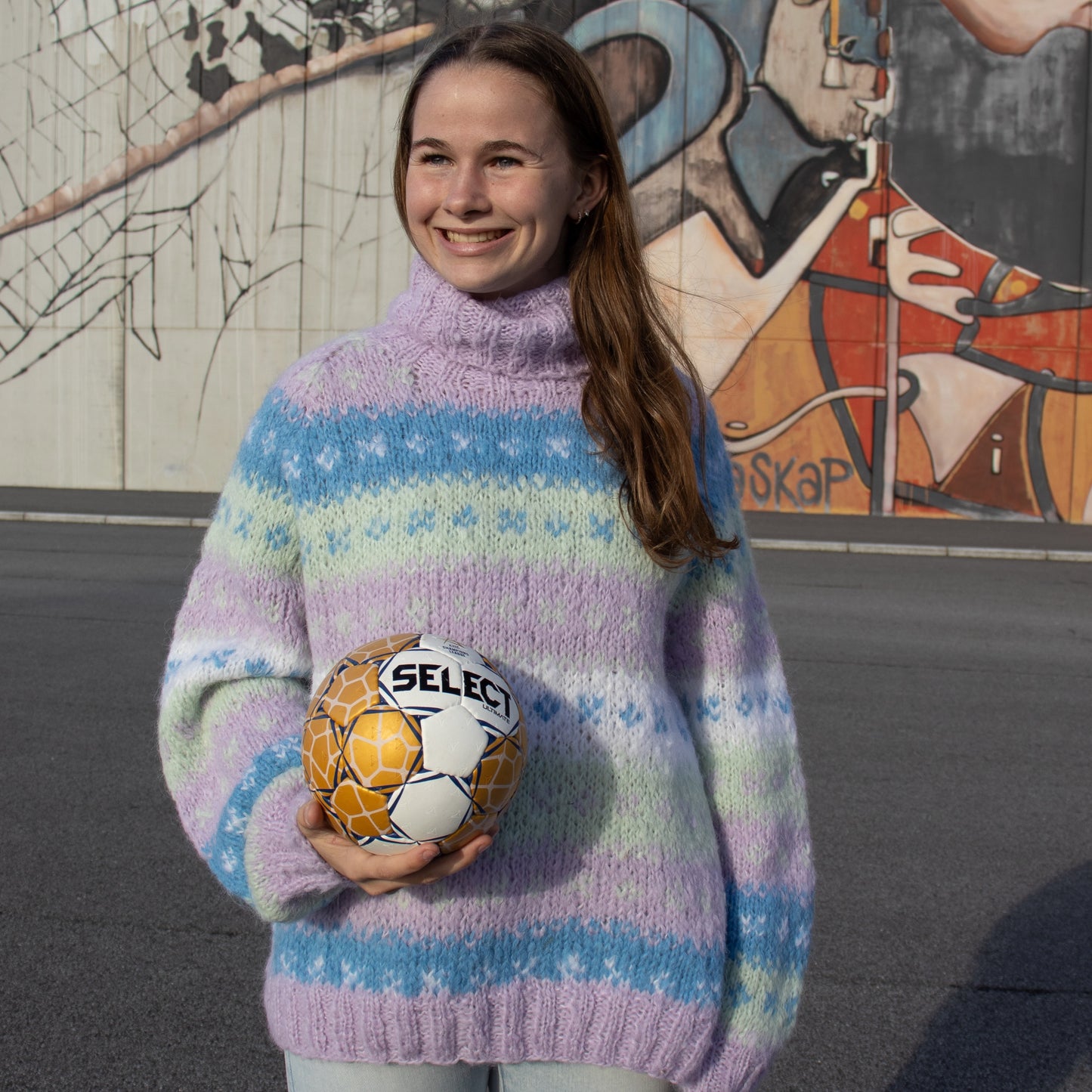 Strikk The Look: Håndball-genser