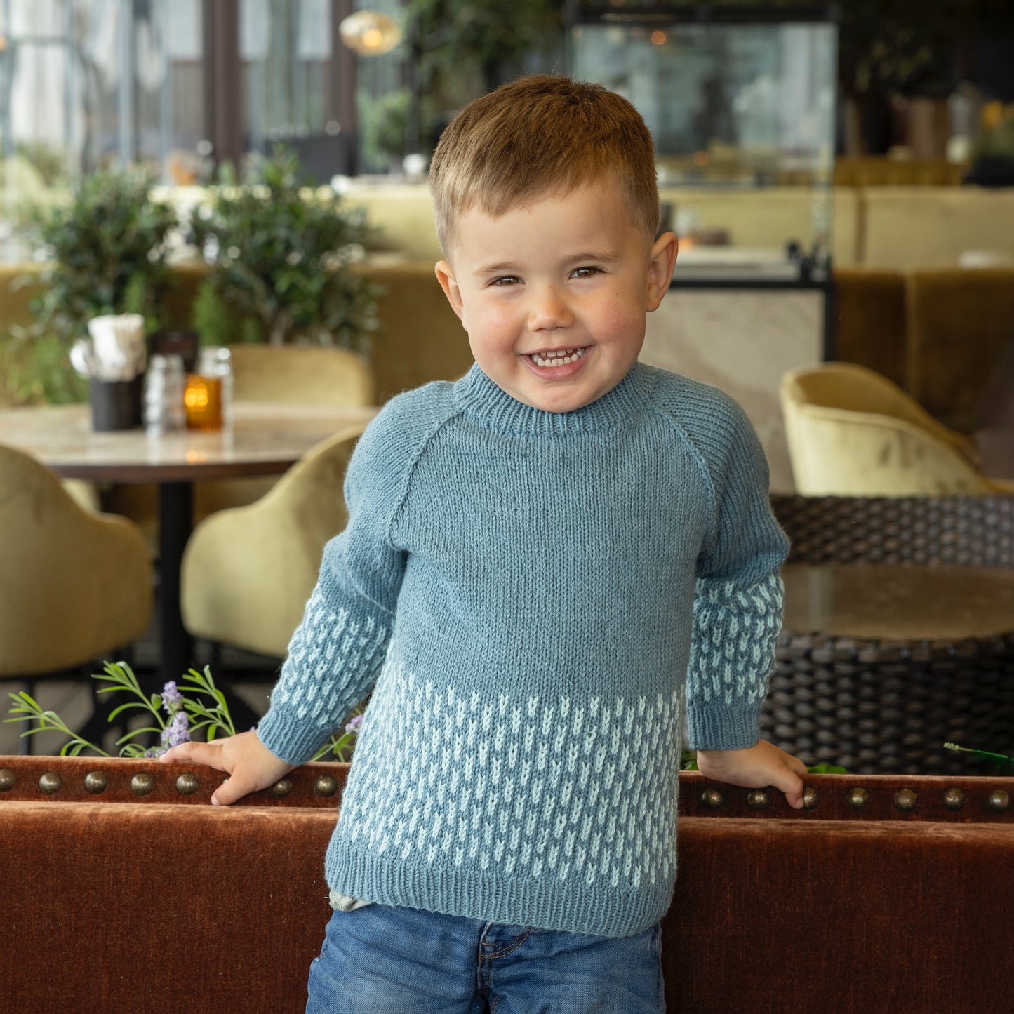 Strikk The Look: Torden-genser
