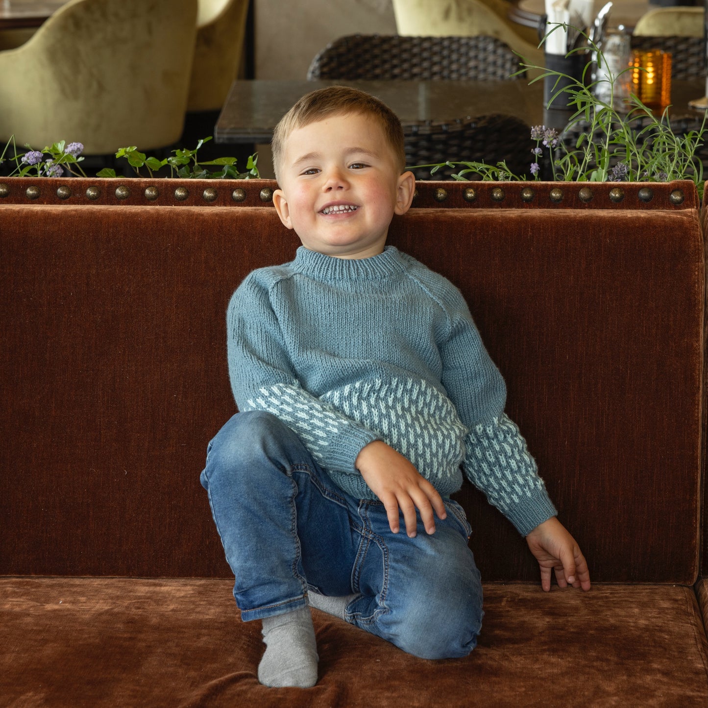 Strikk The Look: Torden-genser