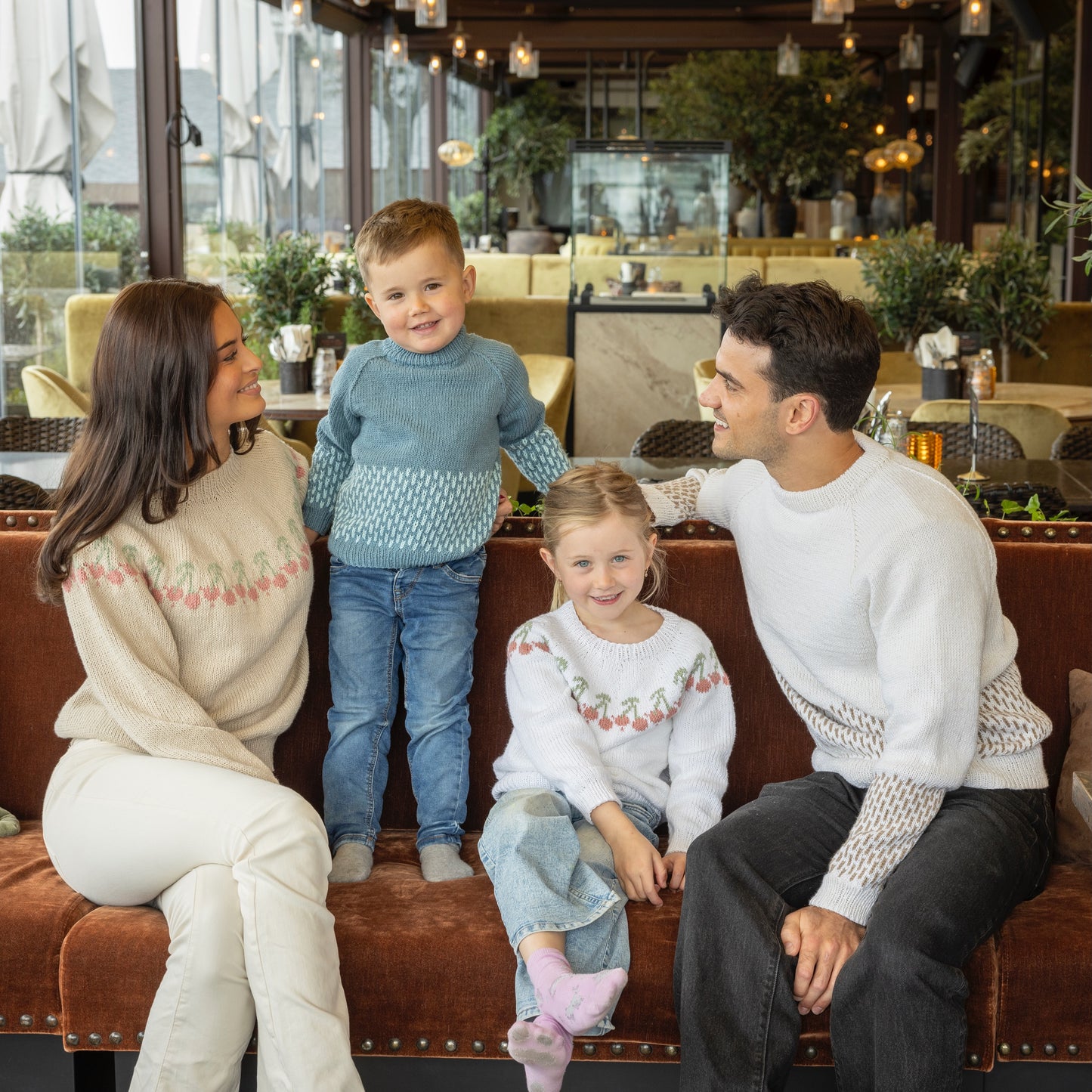 Strikk The Look: Torden-genser