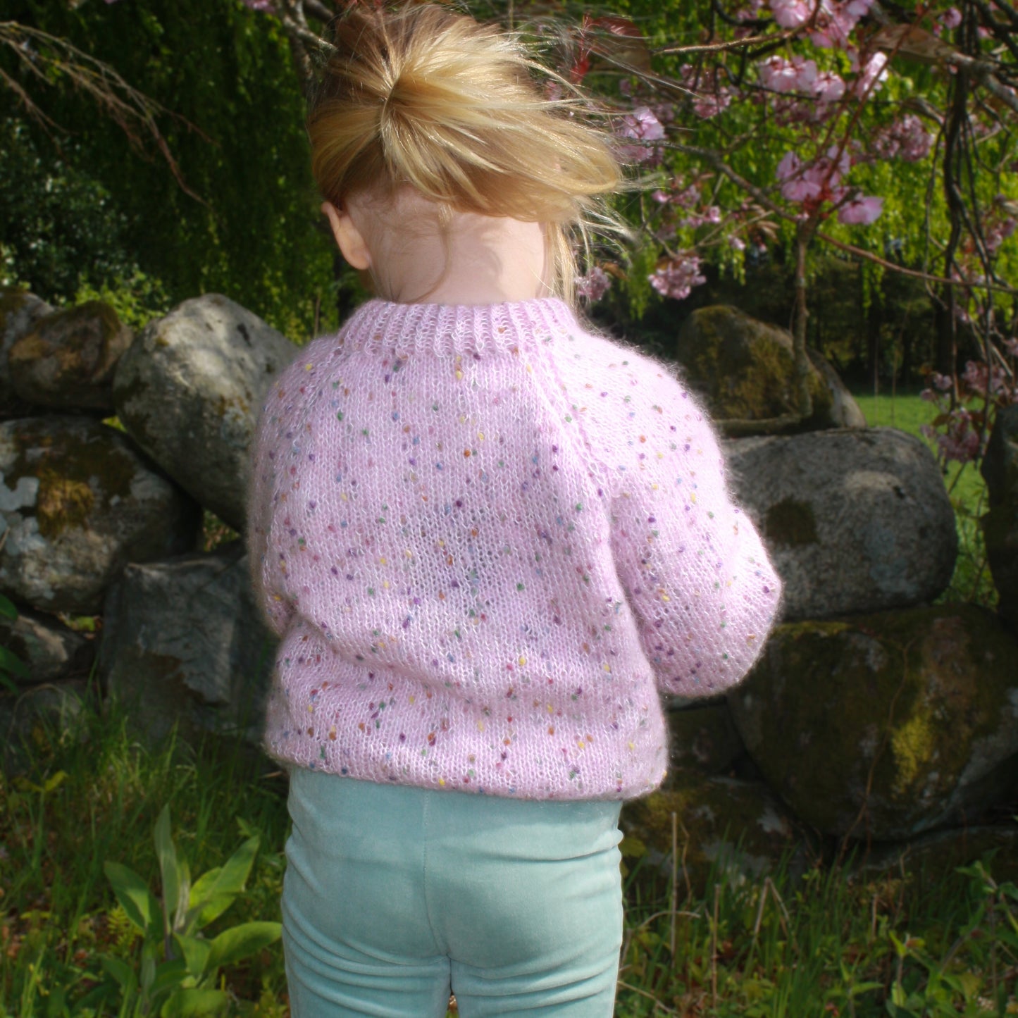 Strikk The Look: Ultimate-genser rosa