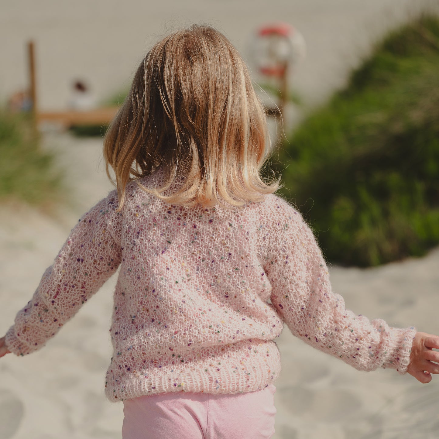 Strikk The Look: Alea-genser lys rosa