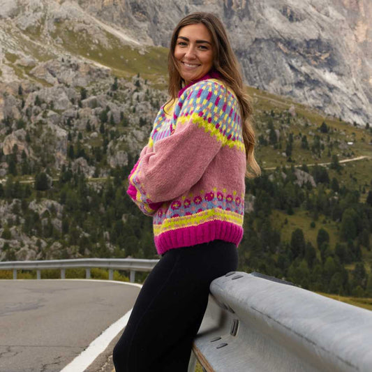 Strikk The Look:  Trapez-genser