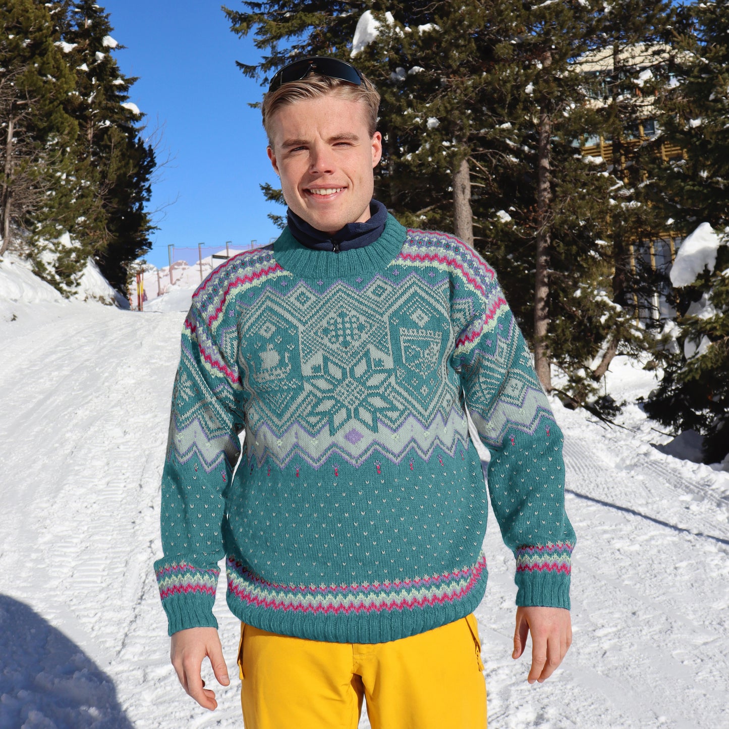 Strikk The Look: VM-genser, sterk