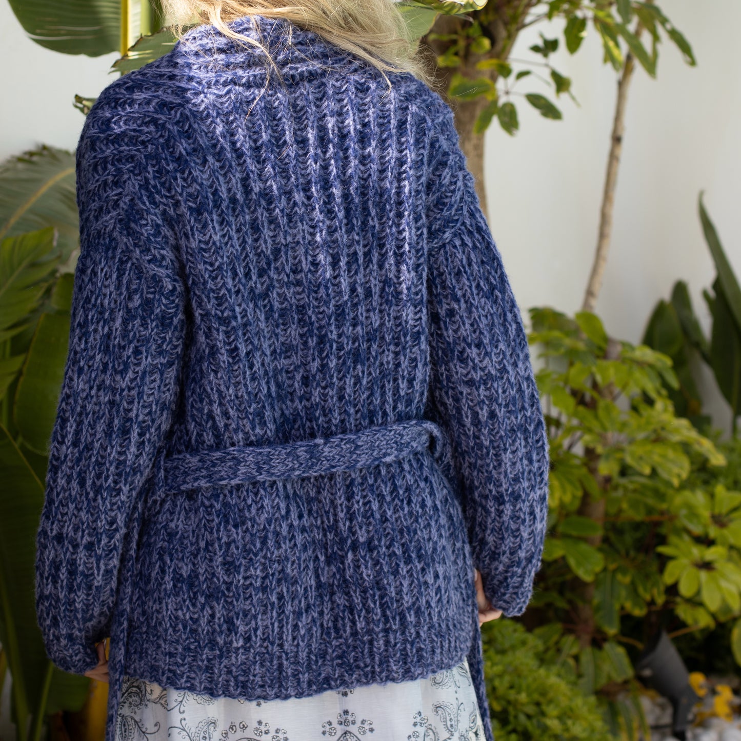 Strikk The Look: Catarina-cardigan marine