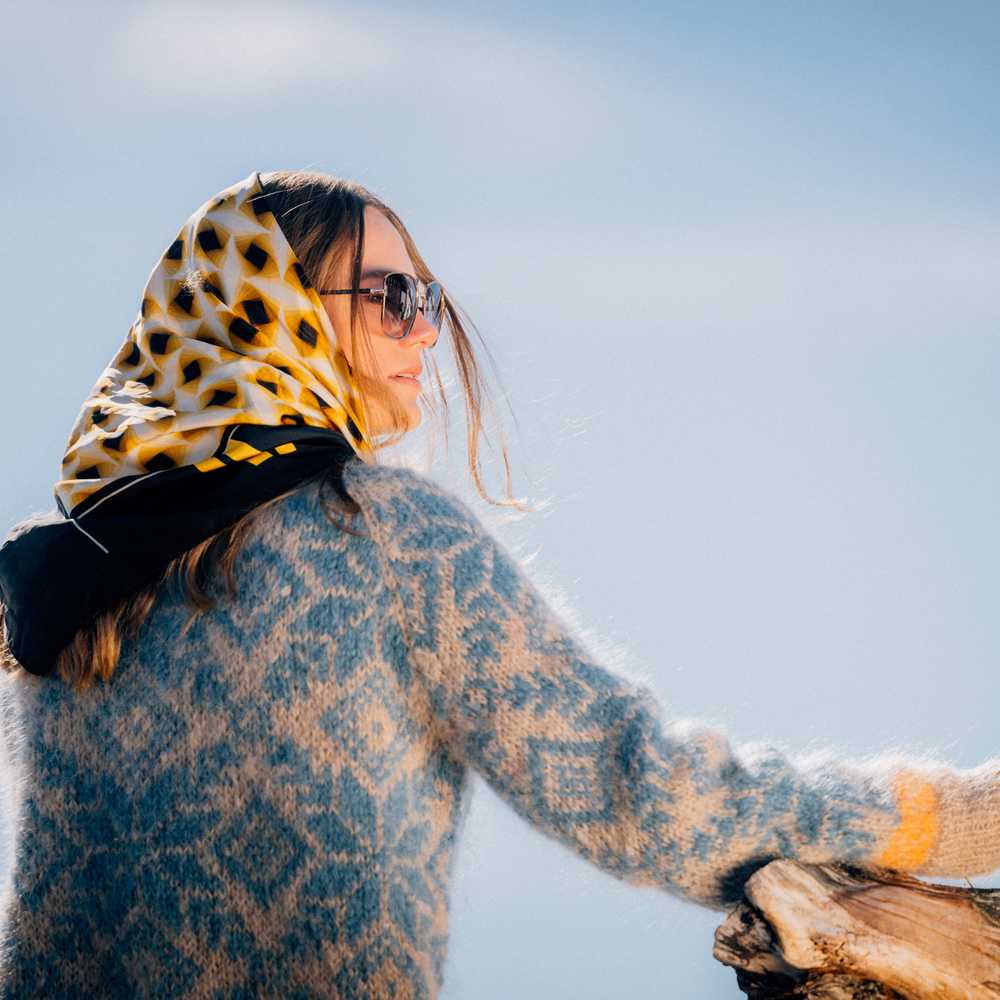 Strikk The Look: Ingebjørg-genser beige