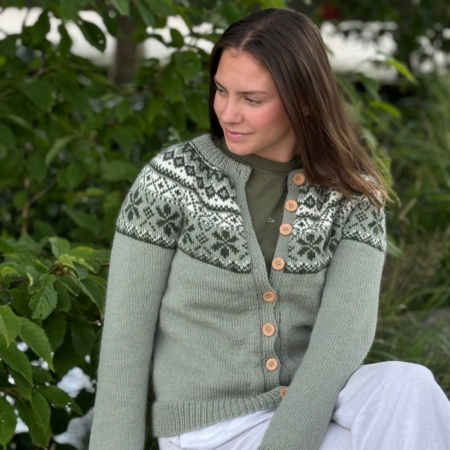 Strikk The Look: Ida-jakke teblad