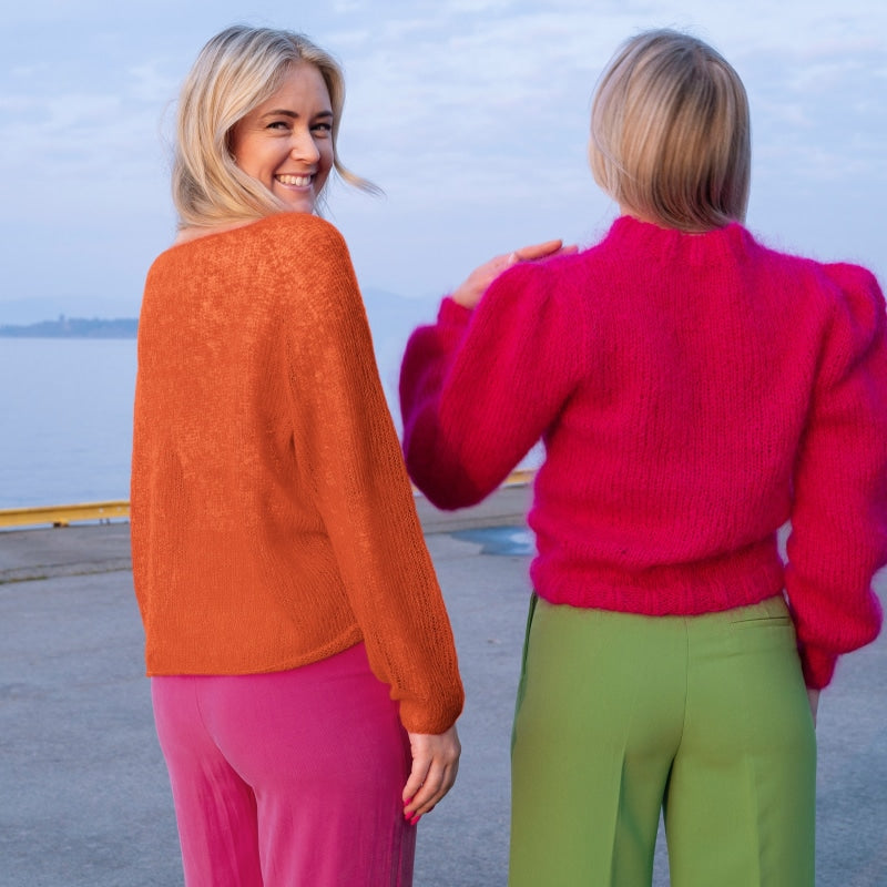 Strikk The Look: Gally-genser Oransje