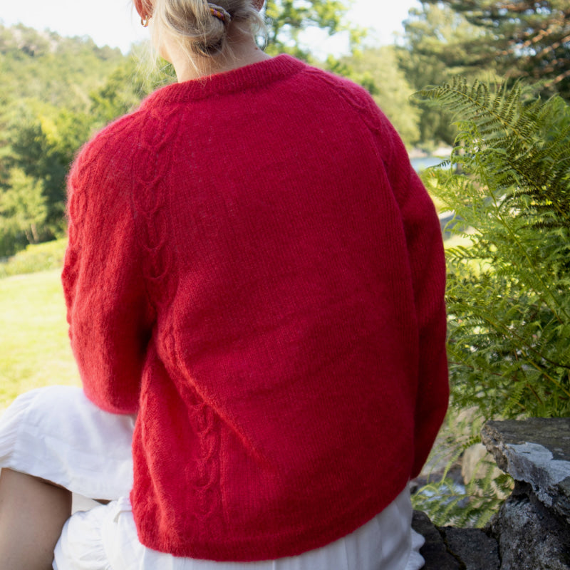 Strikk The Look: Aida-genser rød