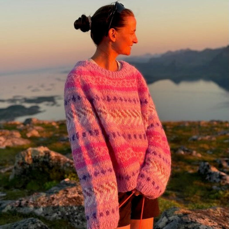 Strikk The Look: Hanami raglangenser lys lavendel, Gjestal soft