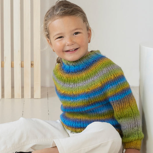 Strikk The Look:  Albus-genser, barn