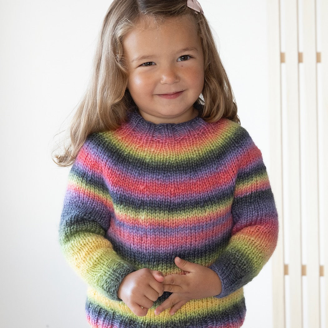 Strikk The Look:  Albus-genser, barn