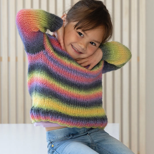 Strikk The Look:  Albus-genser, barn