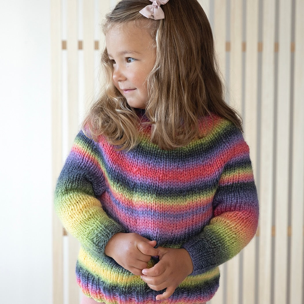 Strikk The Look:  Albus-genser, barn