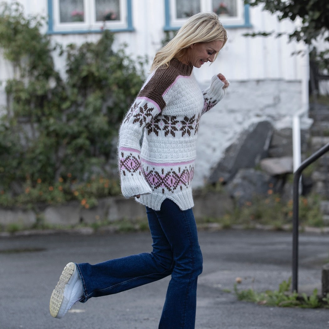 Strikk The Look: Ice Cream Sundae»-genser