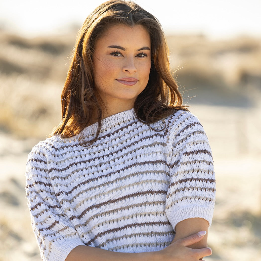 Strikk The Look: Sadie-t-skjorte natur