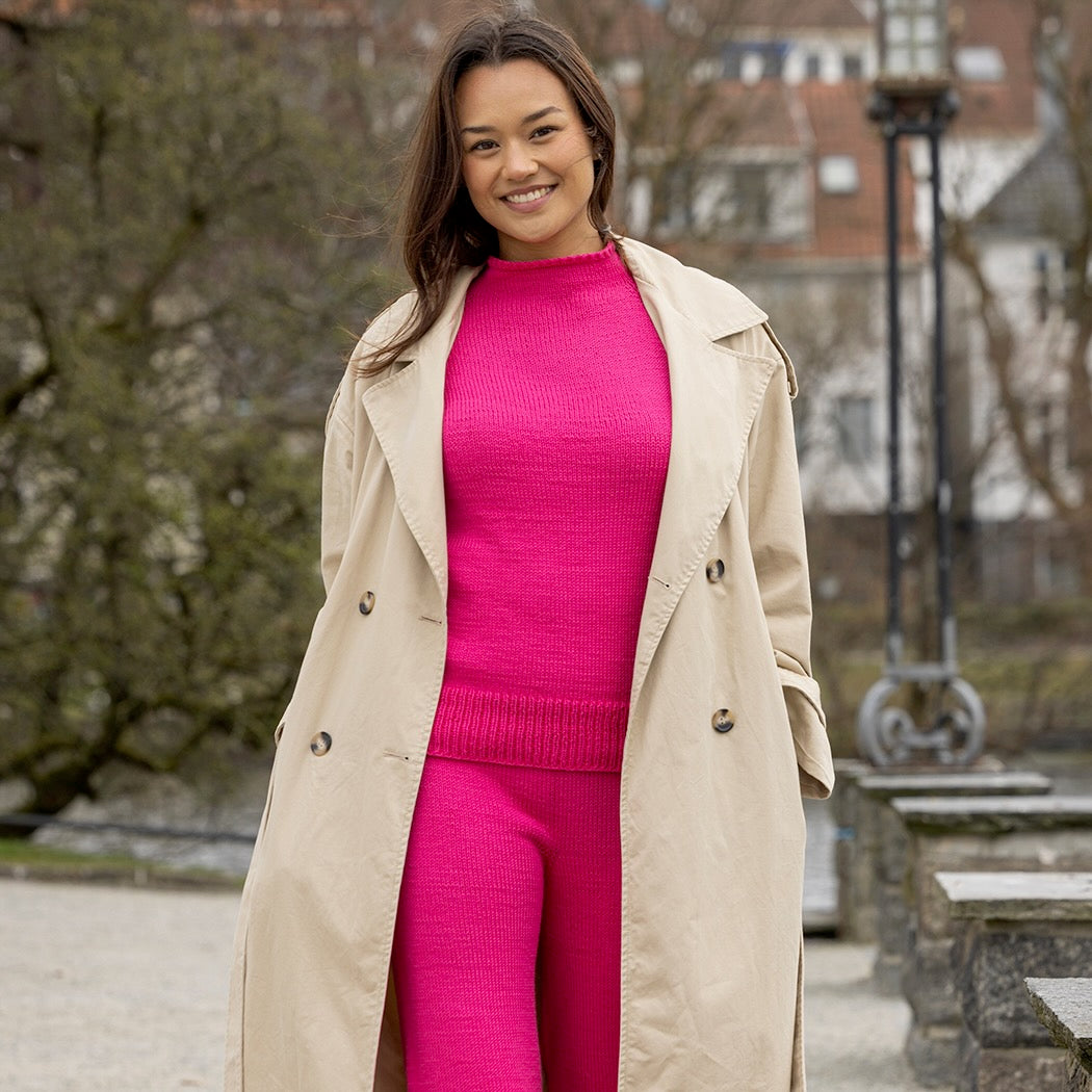 Strikk The Look: Flow-topp