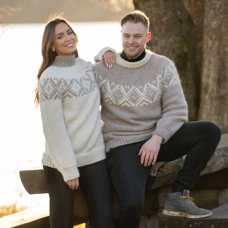 Strikk The Look:  Abel-genser