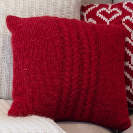 Strikk The Look: Abel-pute rød