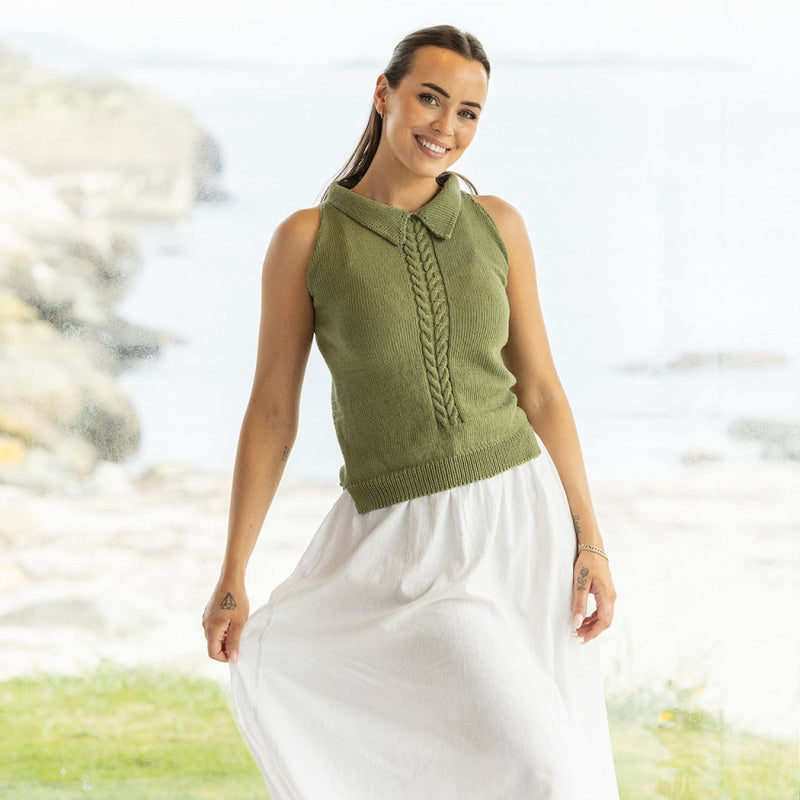 Strikk The Look: Borøya-topp by Mie Cappelen