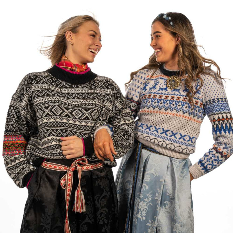 Strikk The Look: Bykle-genser forte- alp wool