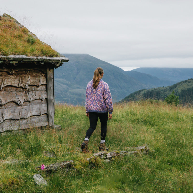 Strikk The Look: Carly-genser lilac