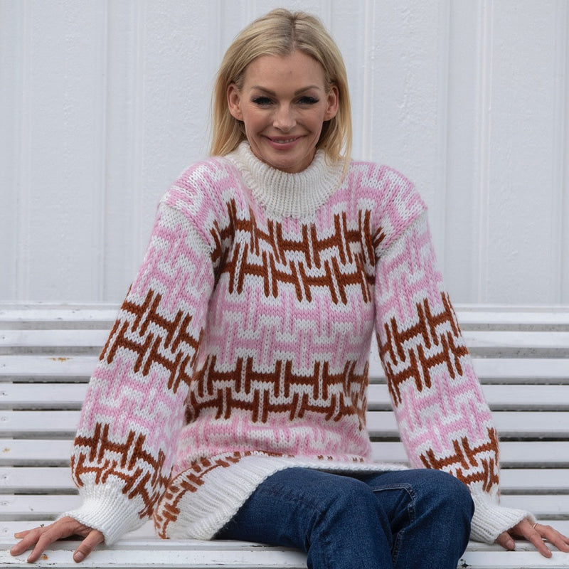 Strikk The Look: Cherry-Pie-genser