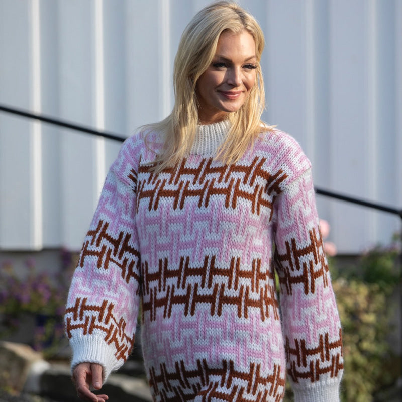 Strikk The Look: Cherry-Pie-genser