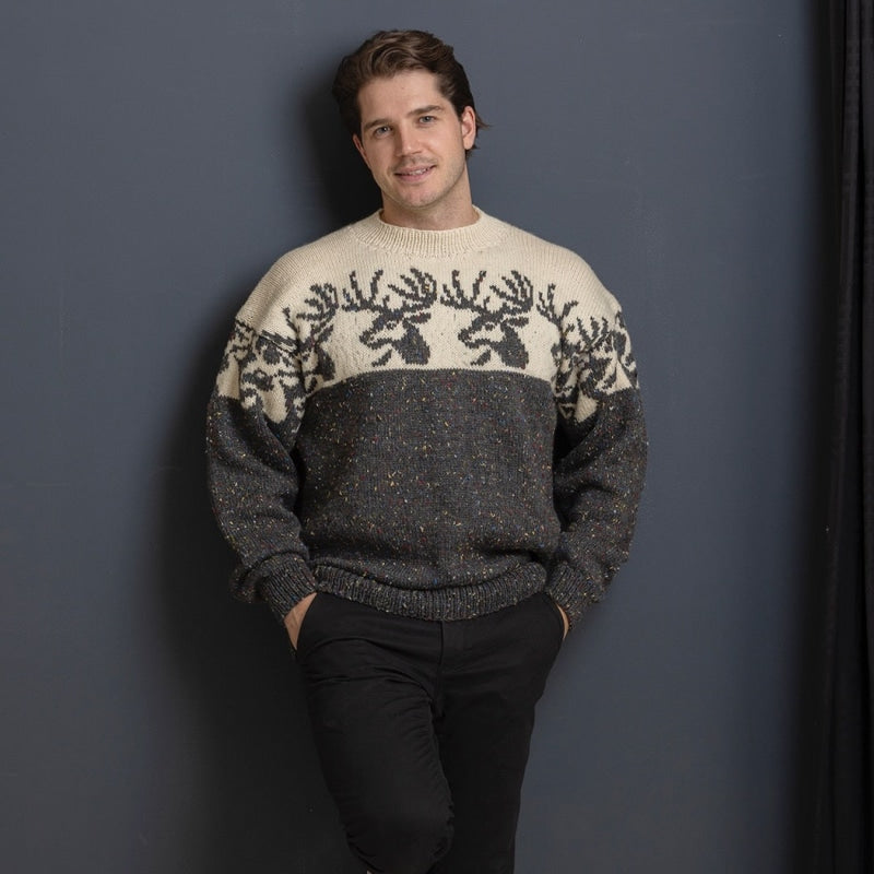 Strikk The Look: Deer-genser