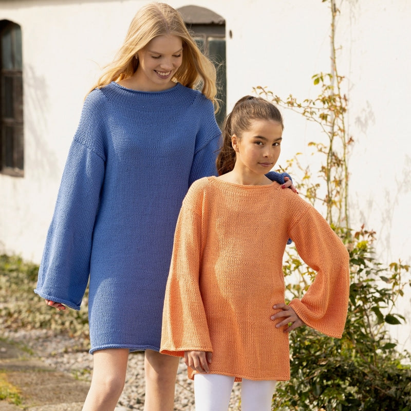 Strikk The Look: Deià- kjole aprikos