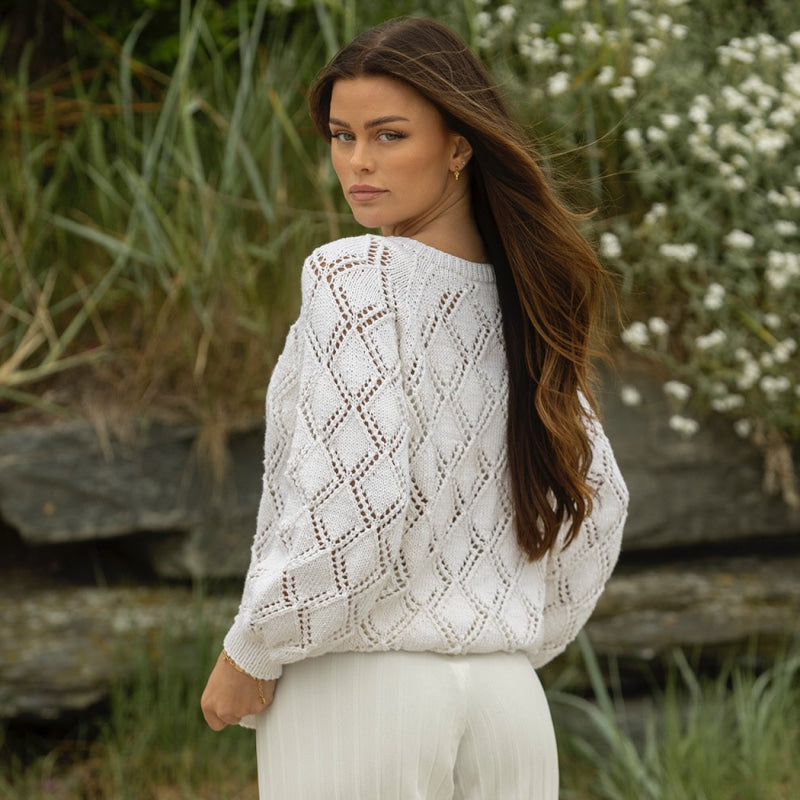 Strikk The Look: Eileen-genser natur