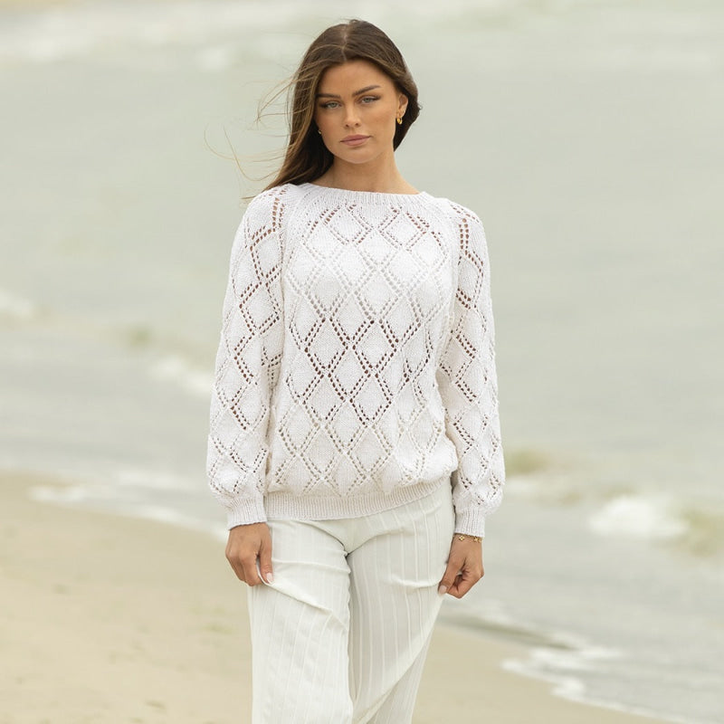 Strikk The Look: Eileen-genser natur