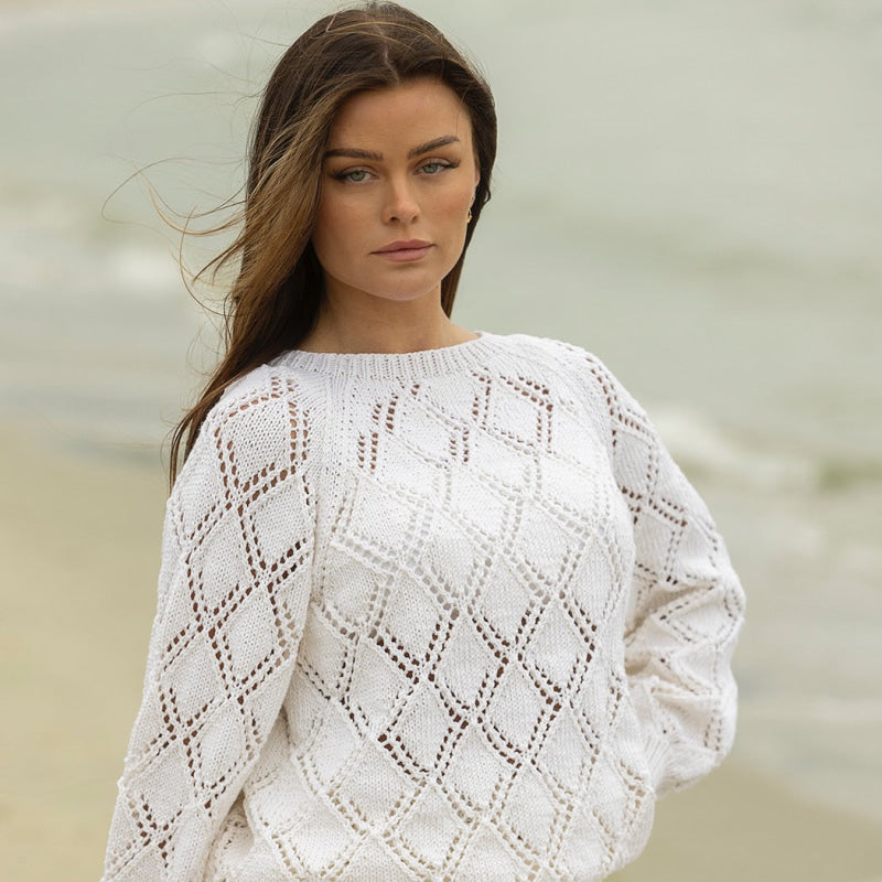 Strikk The Look: Eileen-genser natur
