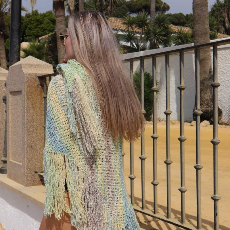 Strikk The Look: Eixo-frynsesjal