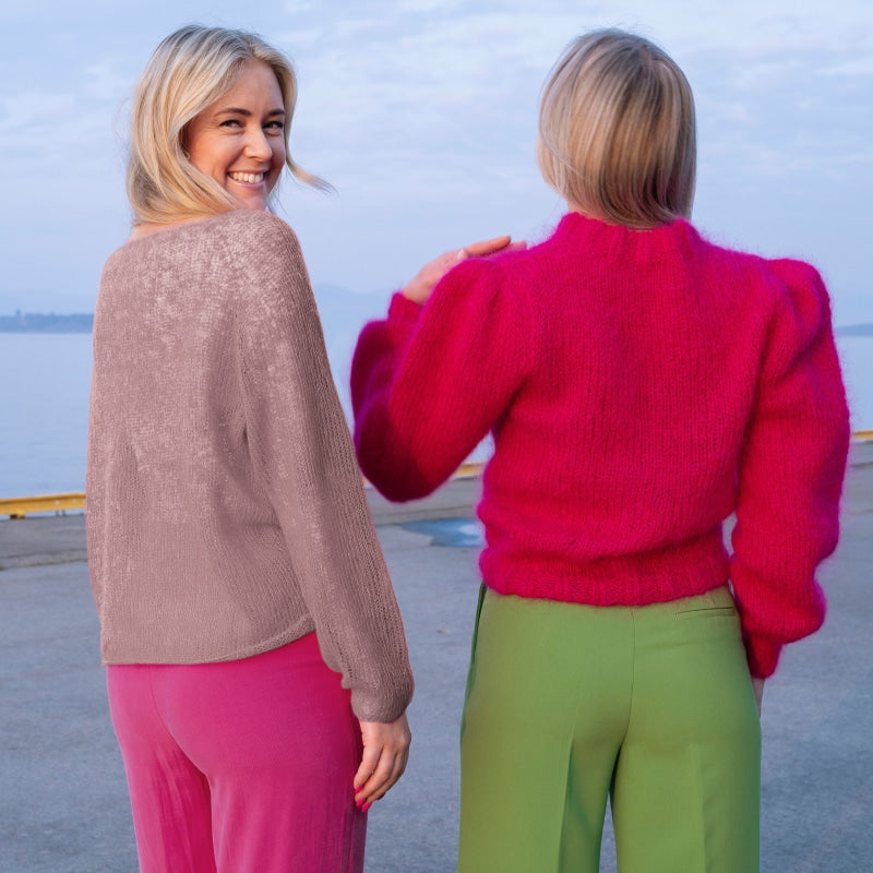 Strikk The Look: Gally-genser Rose