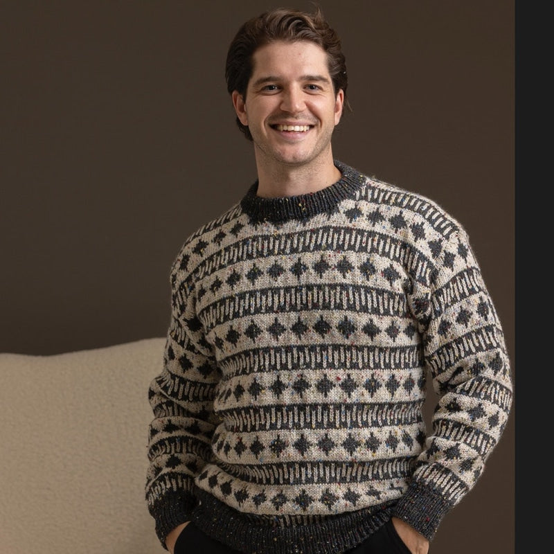 Strikk The Look: Grøde-genser koks tweed