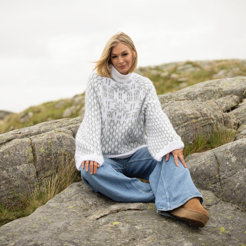 Strikk The Look: Hulda-genser