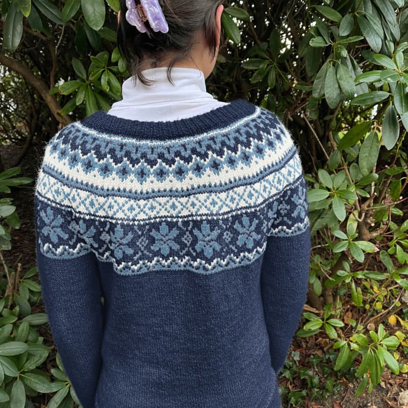 Strikk The Look: Ida-jakke marine