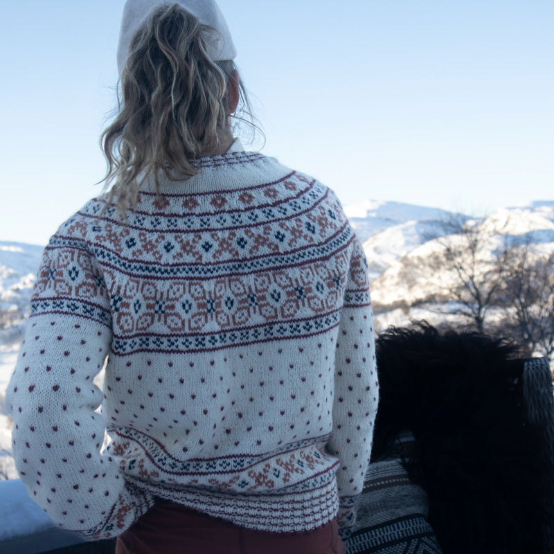 Strikk The Look: Inger-jakke sterk