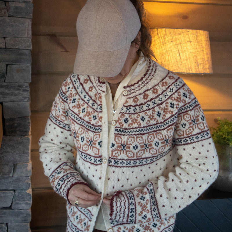 Strikk The Look: Inger-jakke sterk