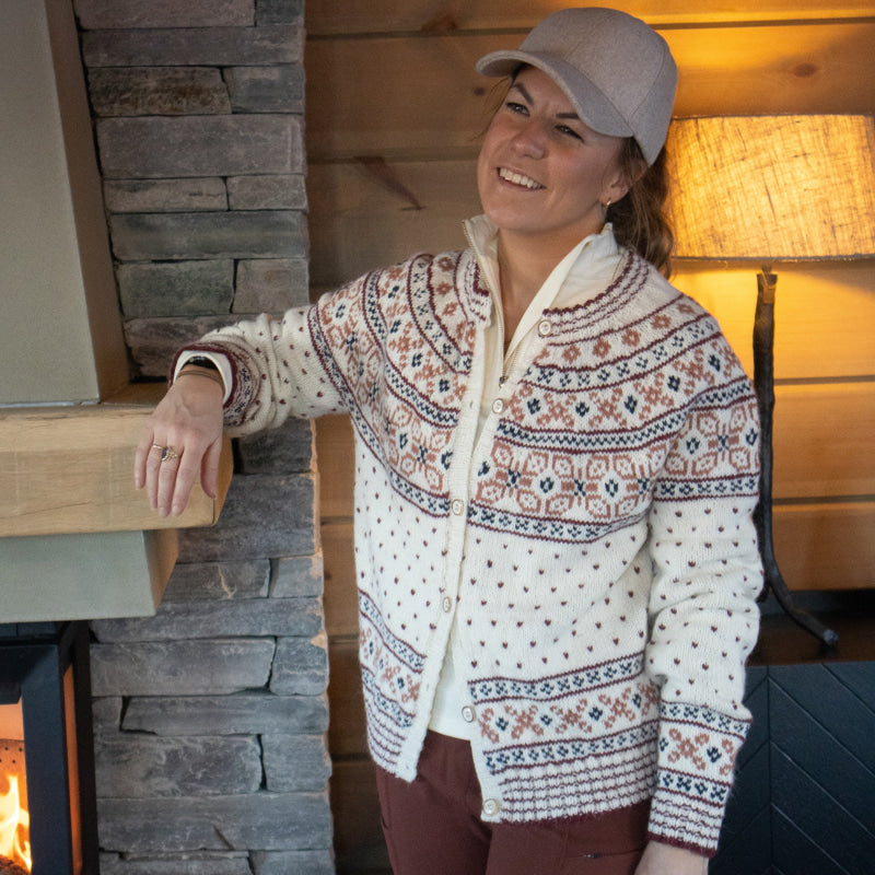 Strikk The Look: Inger-jakke sterk