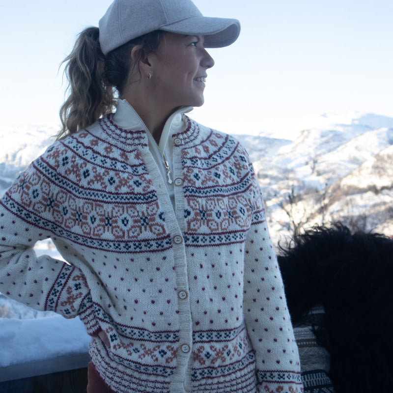 Strikk The Look: Inger-jakke sterk
