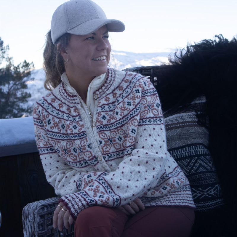 Strikk The Look: Inger-jakke sterk