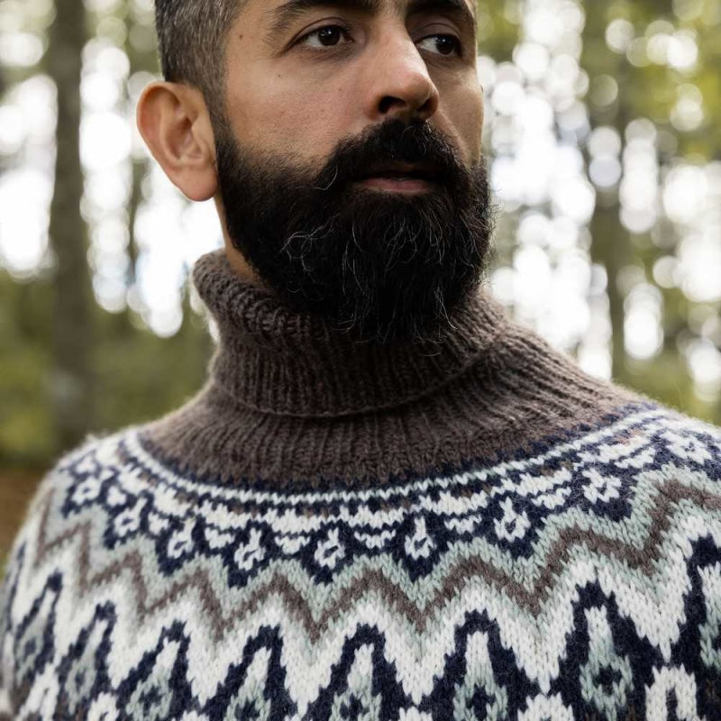 Strikk the Look: Klaki-genser brun