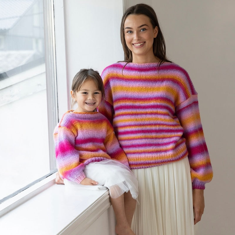 Strikk The Look: Kulør-genser