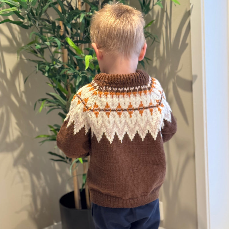 Strikk The Look: Lofoten-genser barn