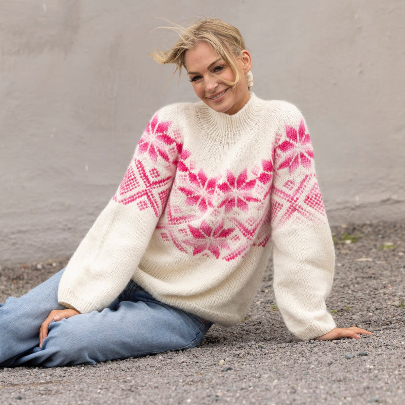 Strikk The Look: Luna-genser