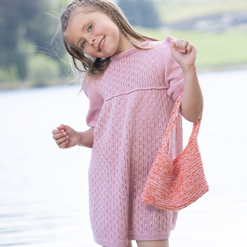 Strikk The Look: Maijas-kjole gammelrosa