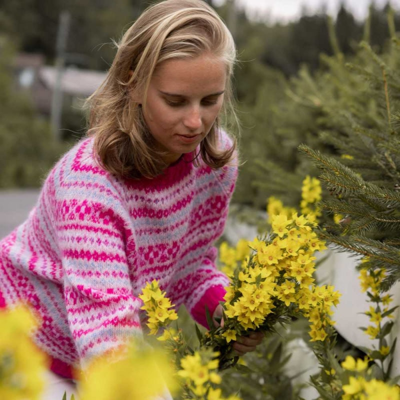 Strikk The Look: Mimosa-genser