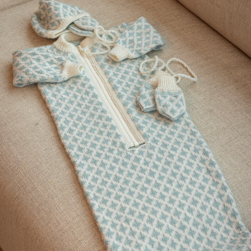 Strikk The Look: Mølle kjørepose, lue og votter